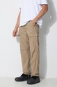Хлопковые брюки Carhartt WIP бежевый I032468.8Y02