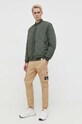 Штани Calvin Klein Jeans J30J324039 бежевий AW23