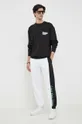 Calvin Klein Jeans spodnie dresowe biały