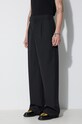 032C wool trousers black FW23.W.3120