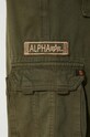 Бавовняні штани Alpha Industries 101212.142 зелений