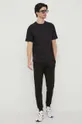 Παντελόνι φόρμας Calvin Klein μαύρο