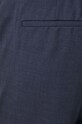 Μάλλινα παντελόνια Calvin Klein σκούρο μπλε K10K112052
