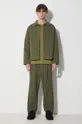 A.P.C. cotton trousers green
