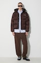 Pamučne hlače A.P.C. COFCN.H08408 smeđa AW23