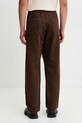 Odzież A.P.C. spodnie bawełniane COFCN.H08408 brązowy