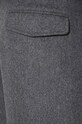 A.P.C. pantaloni in lana grigio WOAPN.H08428