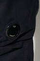 C.P. Company spodnie STRETCH SATEEN REGULAR PANTS granatowy 15CMPA111A005529G