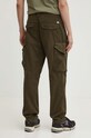 Odzież C.P. Company spodnie STRETCH SATEEN LOOSE CARGO PANTS 15CMPA123A005529G zielony