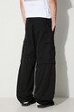 Одяг Джинси Han Kjøbenhavn M.132897 Cotton Twill Baggy Cargo Trouse M.132897 чорний
