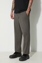 Панталон с вълна Norse Projects Ezra Relaxed Cotton Wool Twill Trouser зелен N25.0391.8109