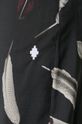 Marcelo Burlon spodnie wełniane Aop Wind Feathers czarny CMCA187F23FAB0031001