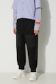 Спортивні штани Neil Barett FIREMAN LOOSE CARGO чорний PBJP072H.V512C.01