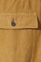Universal Works spodnie sztruksowe BRAGA PANT 29185 beżowy