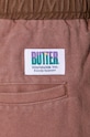 Βαμβακερό παντελόνι Butter Goods Washed Canvas Patchwork Pants BGQ3234201 καφέ