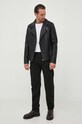 Бавовняні штани United Colors of Benetton 4IKKUF046.700 чорний AW23