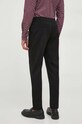 Odzież Michael Kors spodnie z domieszką wełny CH351TA9P8 czarny