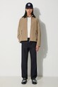 424 pantaloni in lana 35424P04.236507 blu navy AW23