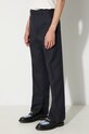 424 pantaloni in lana blu navy 35424P04.236507