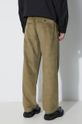 Odjeća Hlače od samta Maharishi Loose Chino 4568.OLIVE zelena
