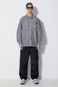 Вельветовые брюки Maharishi Utility Cargo Track Pants 4569.BLACK чёрный AW23