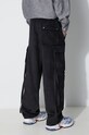 Одежда Вельветовые брюки Maharishi Utility Cargo Track Pants 4569.BLACK чёрный