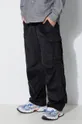 negru Maharishi pantaloni de catifea cord Utility Cargo Track Pants