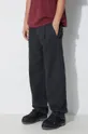 negru Maharishi pantaloni U.S. Chino Loose