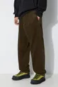 green Engineered Garments corduroy trousers Carlyle Pant