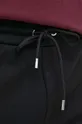 czarny Michael Kors spodnie z domieszką wełny