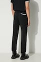 Odzież Fred Perry spodnie dresowe bawełniane T5505.102 czarny
