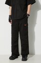 Памучен панталон Heron Preston Vintage Wash Cargo Pants черен HMCF012F23FAB0031000
