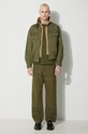 Хлопковые брюки Human Made Duck Painter HM26PT012 зелёный AW23