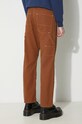Abbigliamento Human Made pantaloni in cotone Duck Painter HM26PT012 marrone