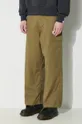 zielony Human Made spodnie bawełniane Military Easy
