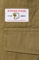 Human Made pantaloni de bumbac Military Easy HM26PT014 verde