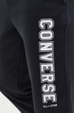Converse pantaloni de trening 10025410.A01 negru
