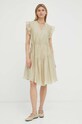 Φόρεμα Bruuns Bazaar Zaria Camma BBW3426 μπεζ AW23