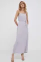 fioletowy Calvin Klein sukienka