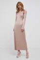 Сукня Calvin Klein бежевий