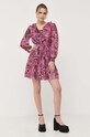 Šaty Guess W3YK50.WFJJ2 růžová AW23