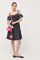 Φόρεμα Guess W3YK94.WD8G2 μαύρο AW23
