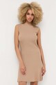 Рокля Guess W3YK20.Z2U00 бежов AW23