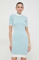 Šaty Guess LISE W3YK39.Z37K0 modrá SS25