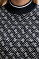 Guess sukienka W3YK39.Z37K0 granatowy
