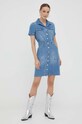 Guess sukienka jeansowa W3YK28.D52R1 niebieski AW23