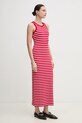 Šaty Tommy Hilfiger WW0WW38838 červená SS25