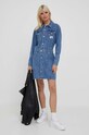 Calvin Klein Jeans sukienka jeansowa J20J221269 granatowy AW23