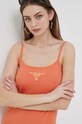 Calvin Klein Jeans sukienka pomarańczowy J20J221406