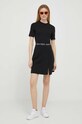 Calvin Klein Jeans rochie J20J221408 negru AW23